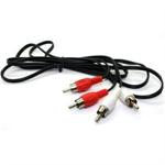 AV kabel - fra 2 RCA til 2 RCA 