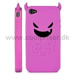 Dj�vle formet Gummi Cover (Pink)