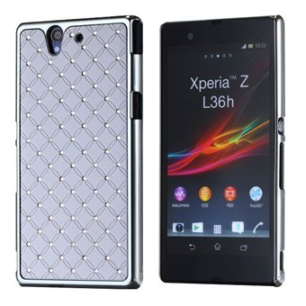 Bling Cover til Xperia Z (Hvid)