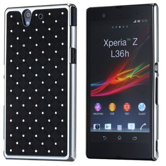 Bling Cover til Xperia Z (Sort)