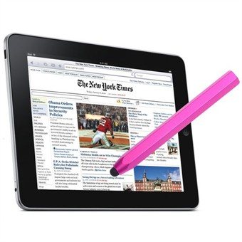 Tab Aluminium Metal Touch Pen (Pink)