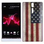 Design Cover til Xperia S - Retro USA